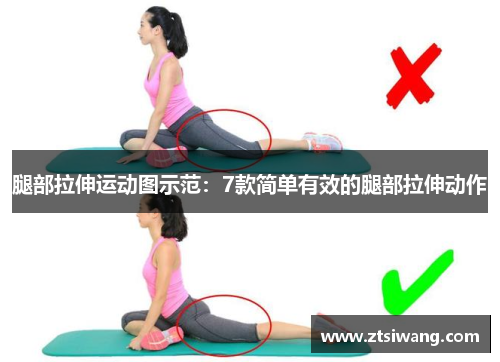 腿部拉伸运动图示范：7款简单有效的腿部拉伸动作